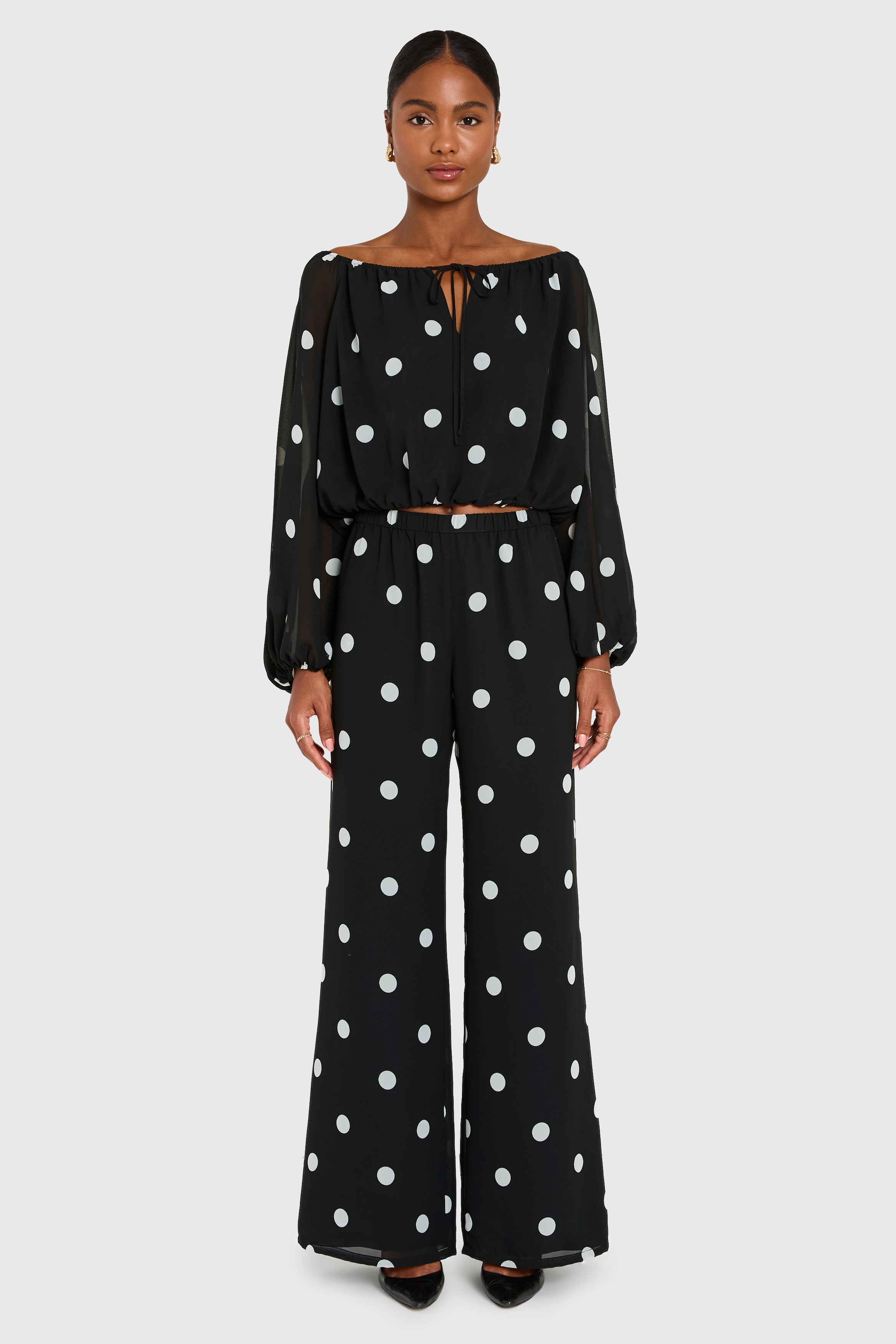 Mariko Pants in Polka Dot
