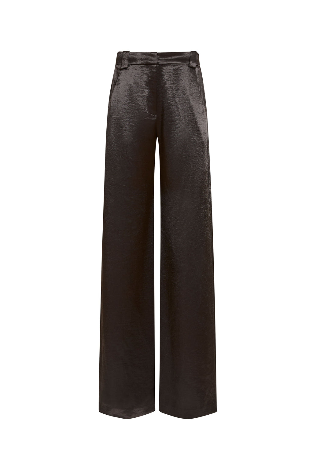 Saddler Pants in Hammered Satin