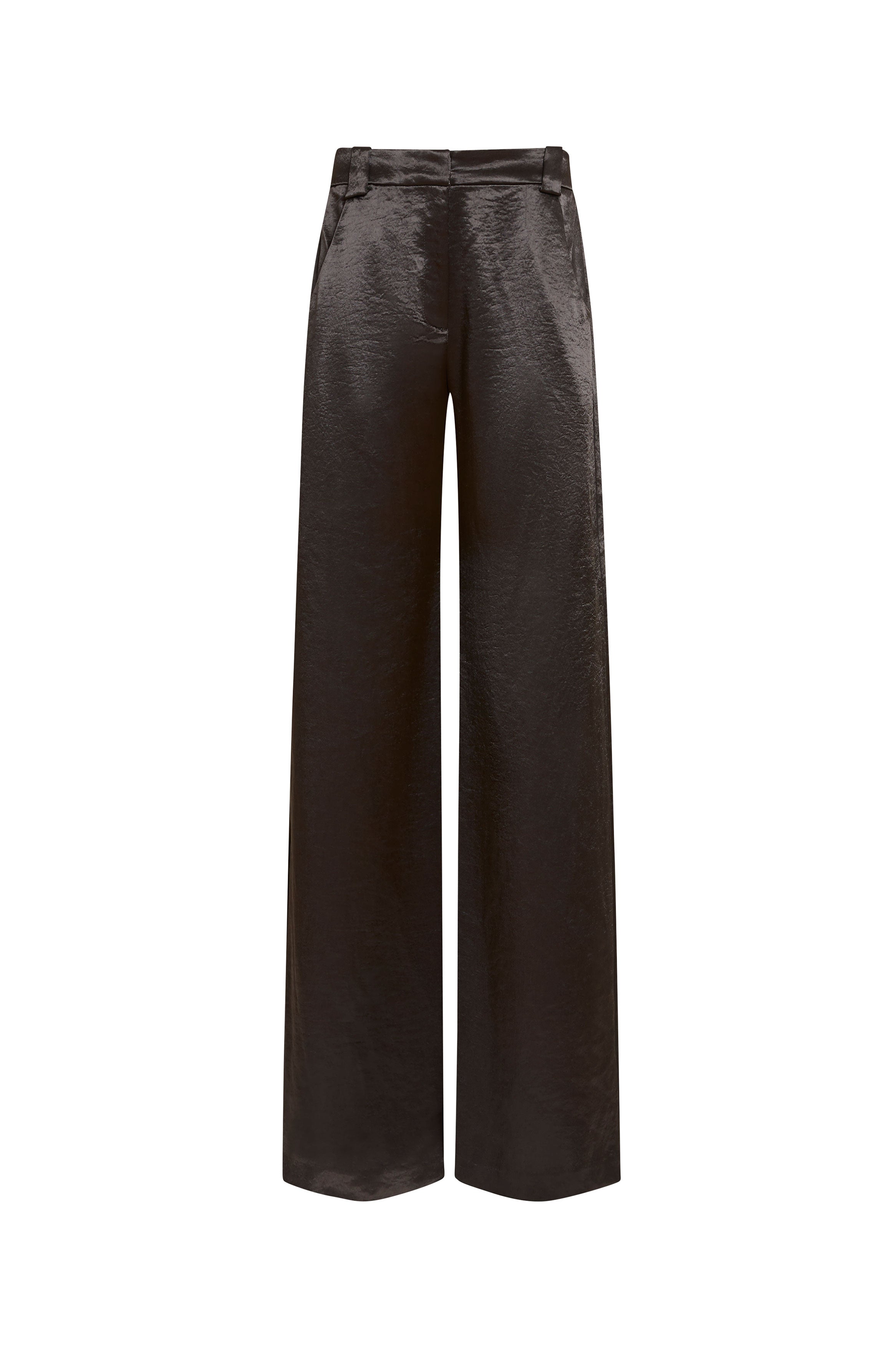 Saddler Pants in Hammered Satin