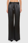 Saddler Pants in Hammered Satin