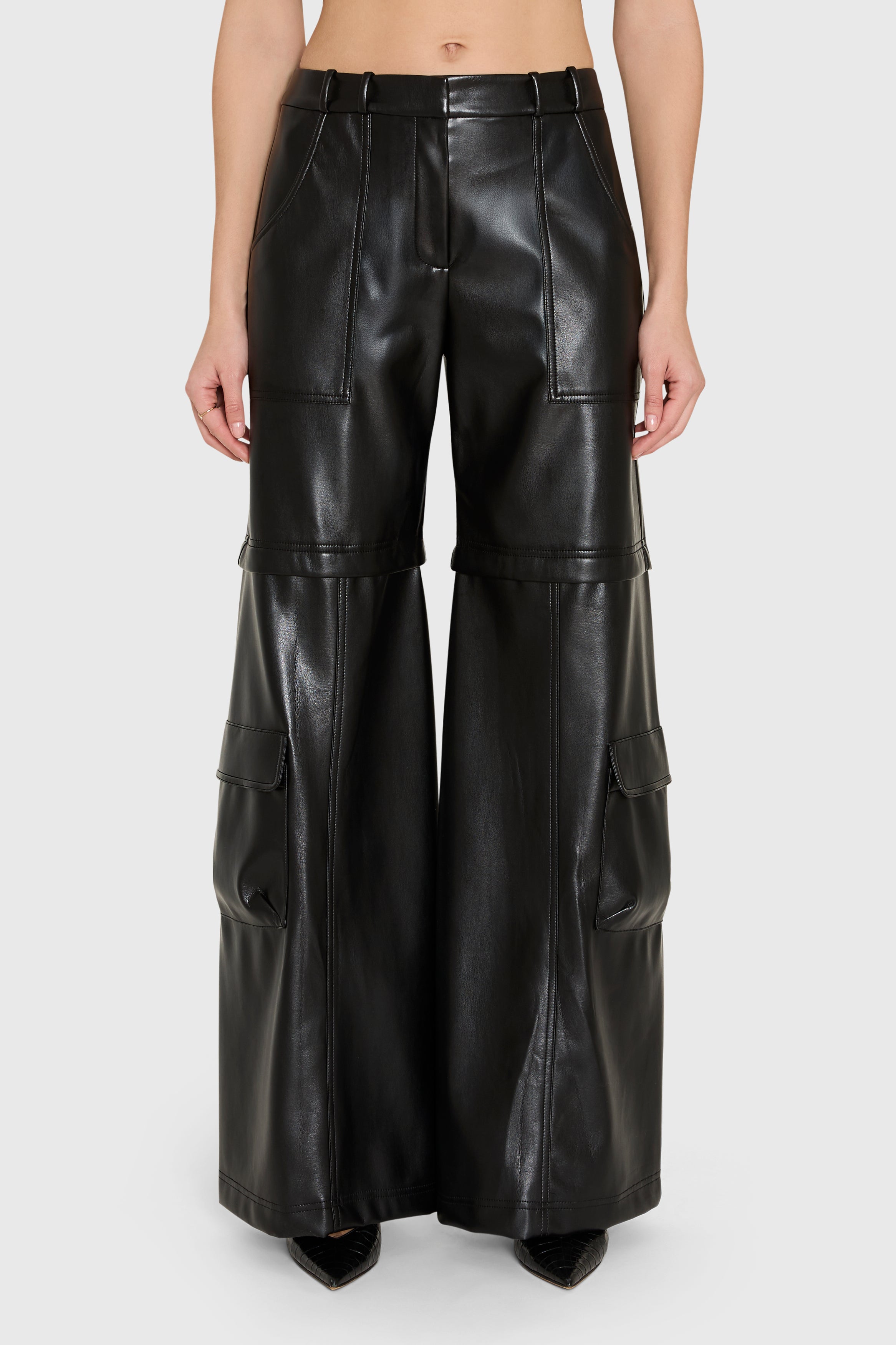 Lucas Pant in Faux Leather